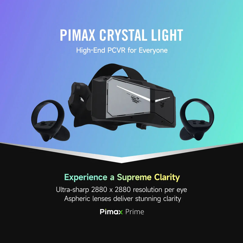 Pimax Crystal Light VR Headset